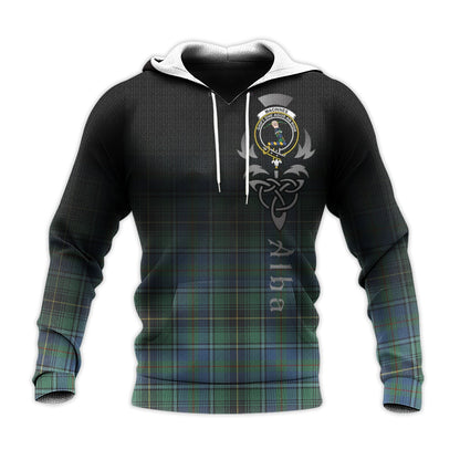 Printivon Macinnes Ancient Tartan Crest Alba Celtic Hoodie