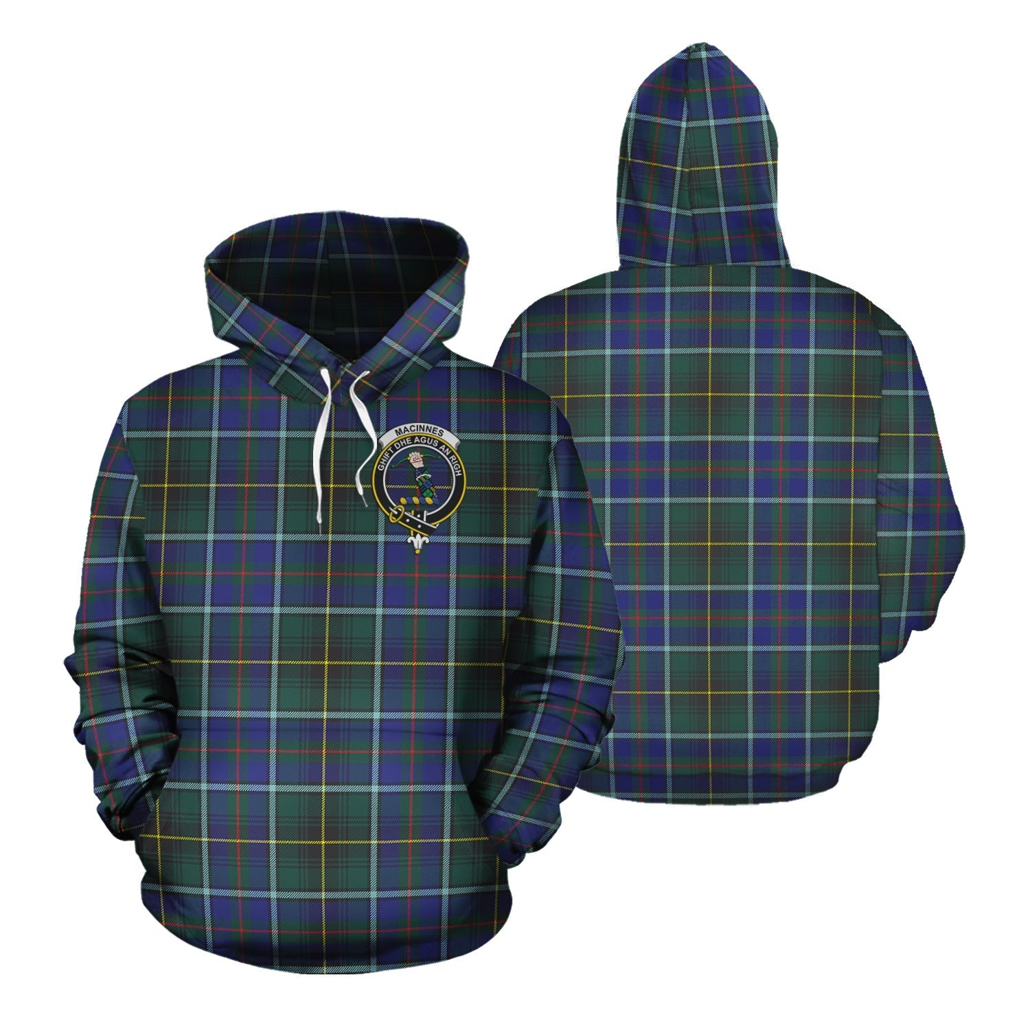 Printivon Macinnes Modern Tartan Hoodie