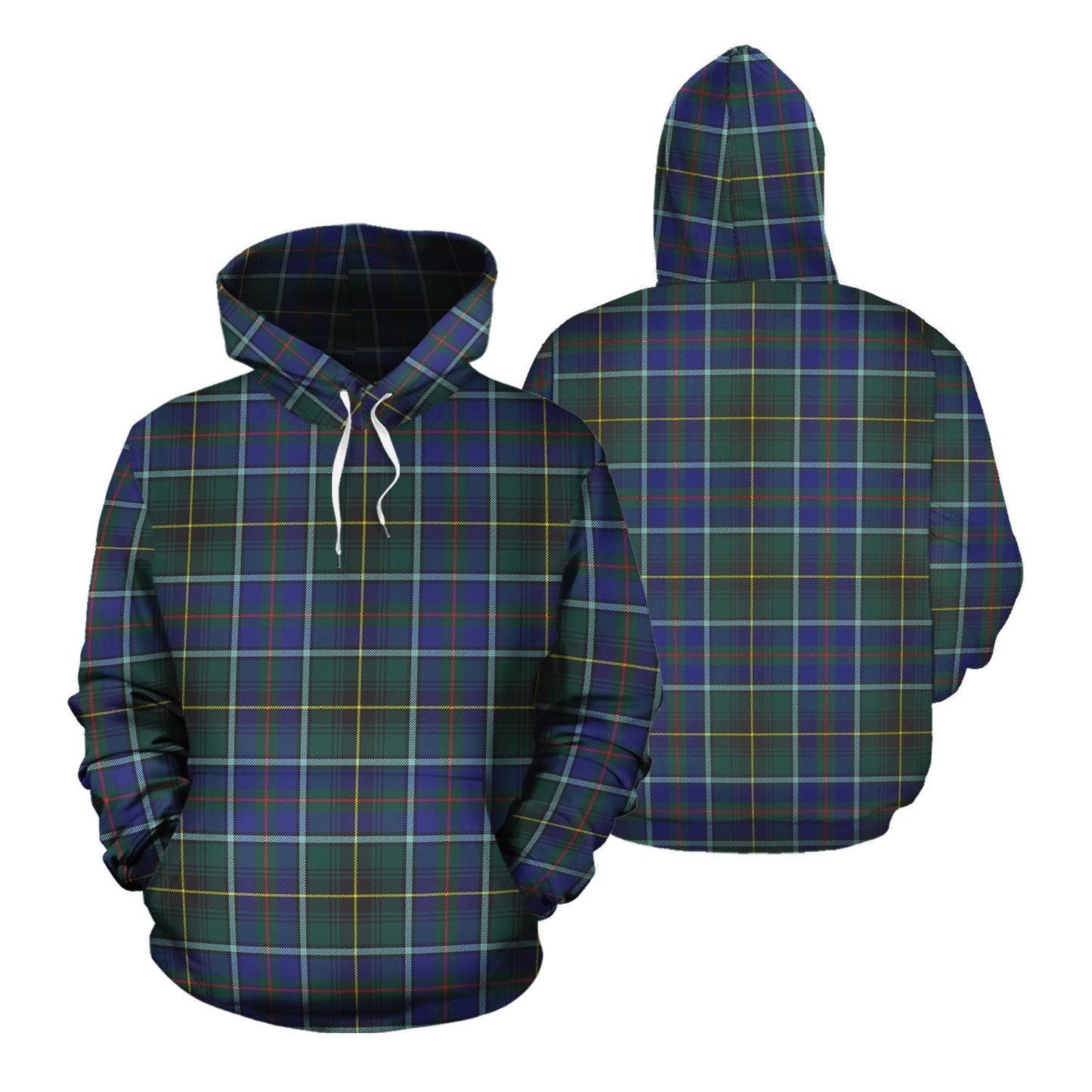 Printivon Macinnes Modern Tartan Hoodie
