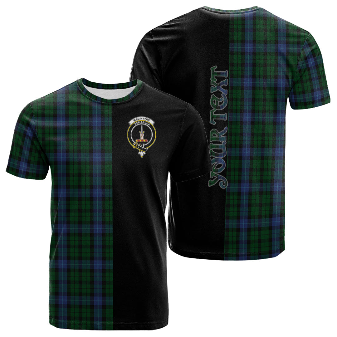 Printivon MacIntyre Tartan Personalize Half T shirt