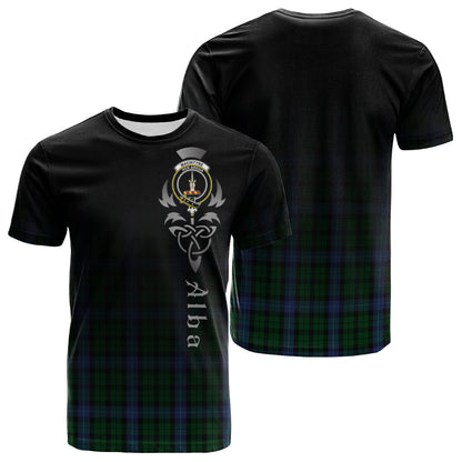 Printivon MacIntyre Tartan Crest Alba Celtic T Shirt