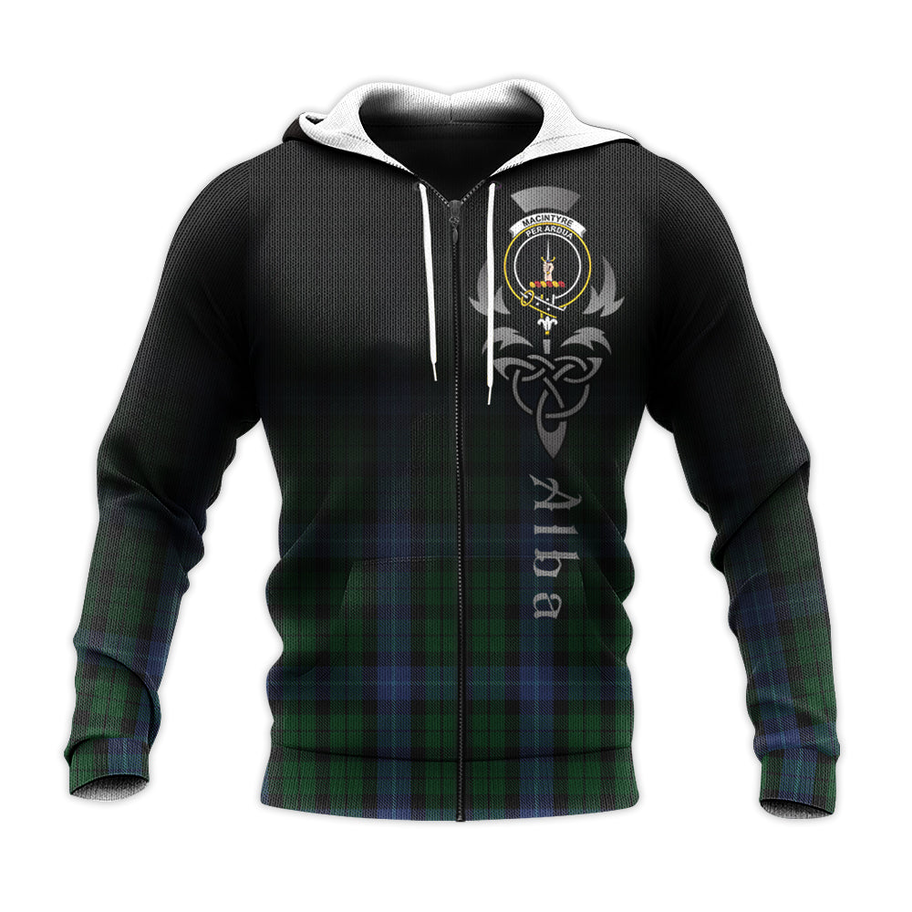Printivon Macintyre Tartan Crest Alba Celtic Hoodie