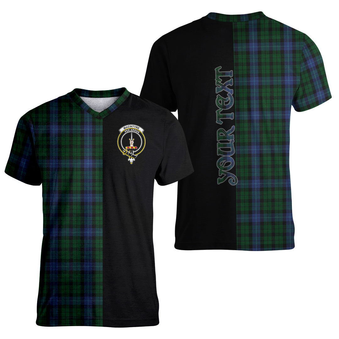 Printivon MacIntyre Tartan Personalize Half T shirt