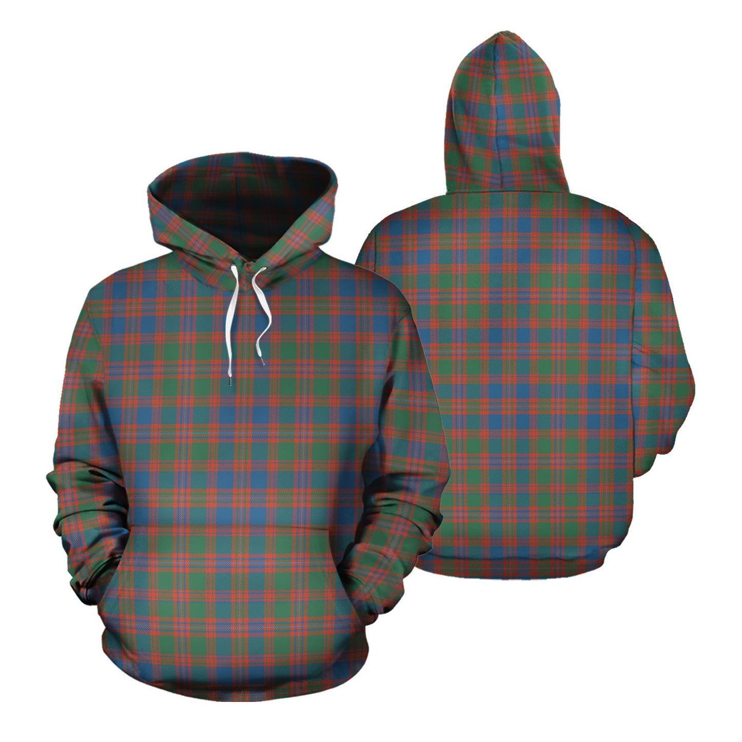 Printivon Macintyre Ancient Tartan Hoodie