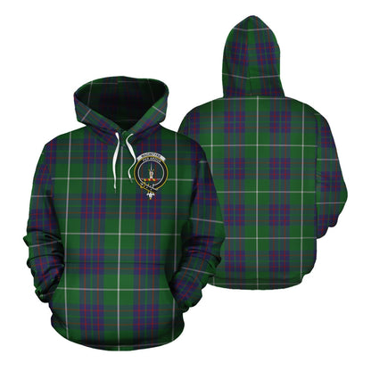 Printivon Macintyre Hunting Tartan Hoodie