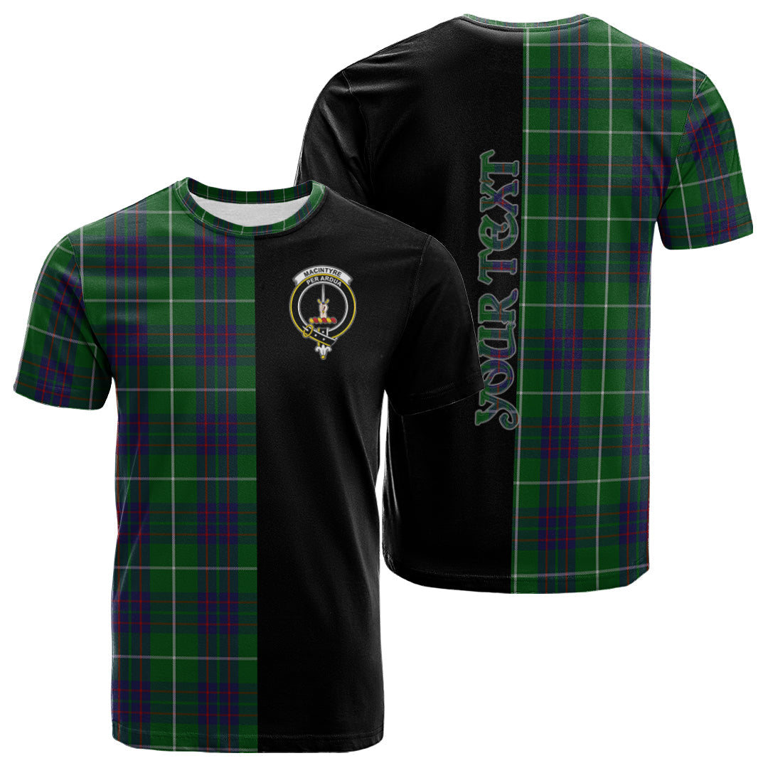 Printivon MacIntyre Hunting Tartan Personalize Half T shirt