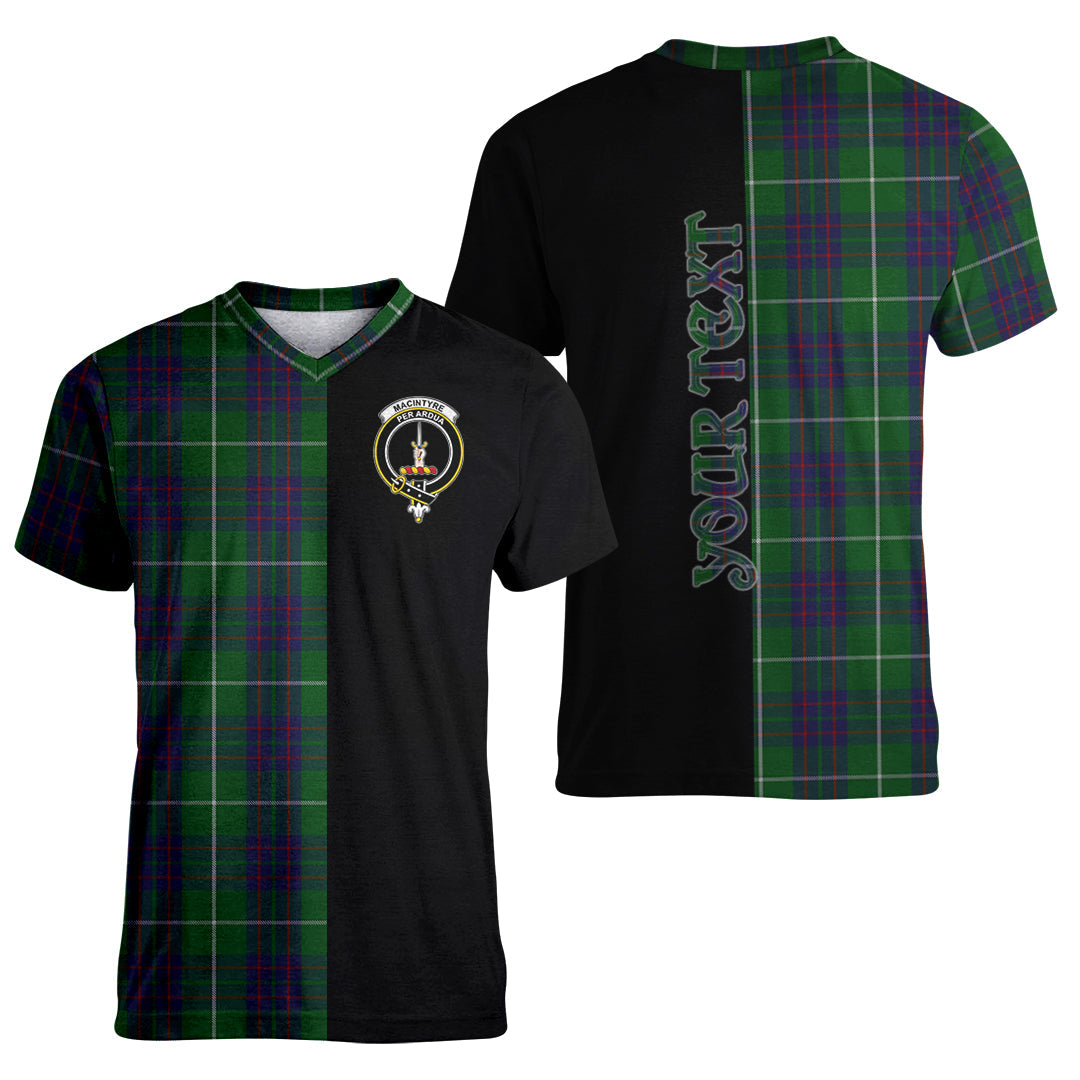 Printivon MacIntyre Hunting Tartan Personalize Half T shirt