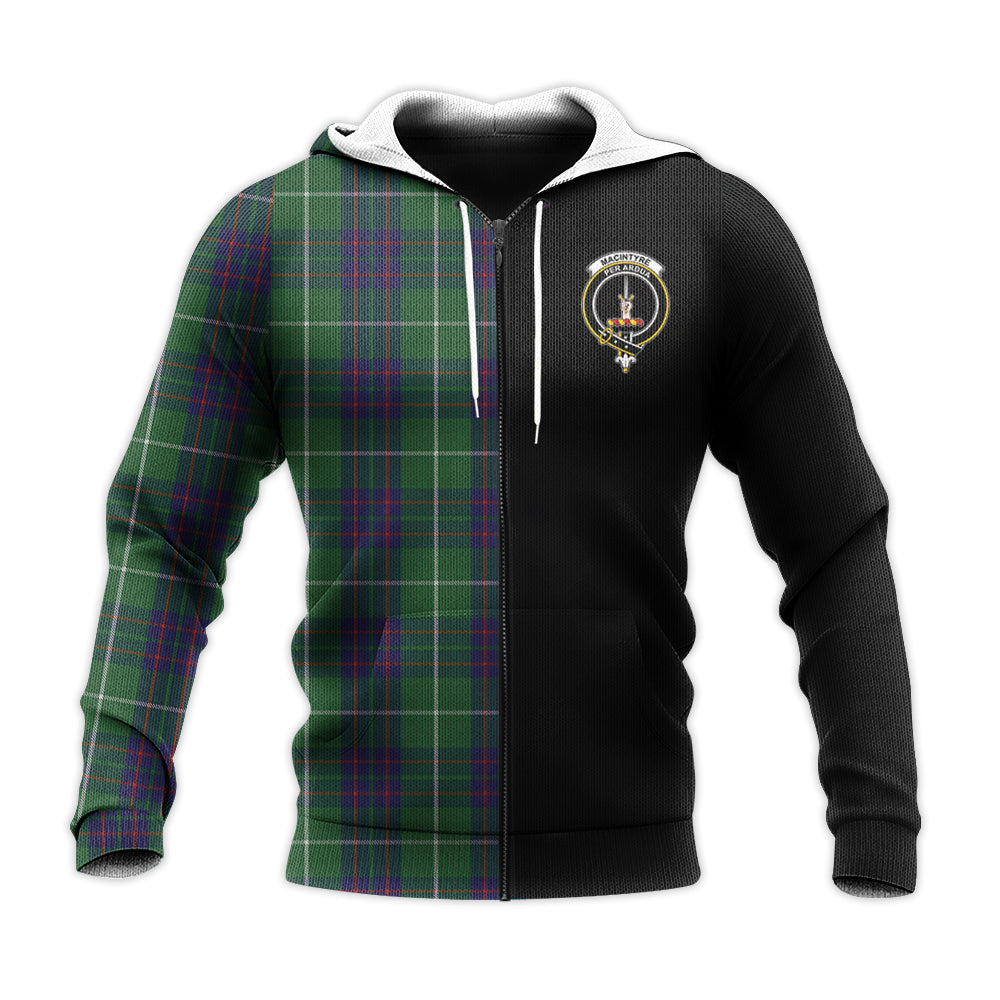 Printivon Macintyre Hunting Tartan Personalize Half Hoodie