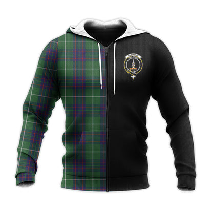 Printivon Macintyre Hunting Tartan Personalize Half Hoodie
