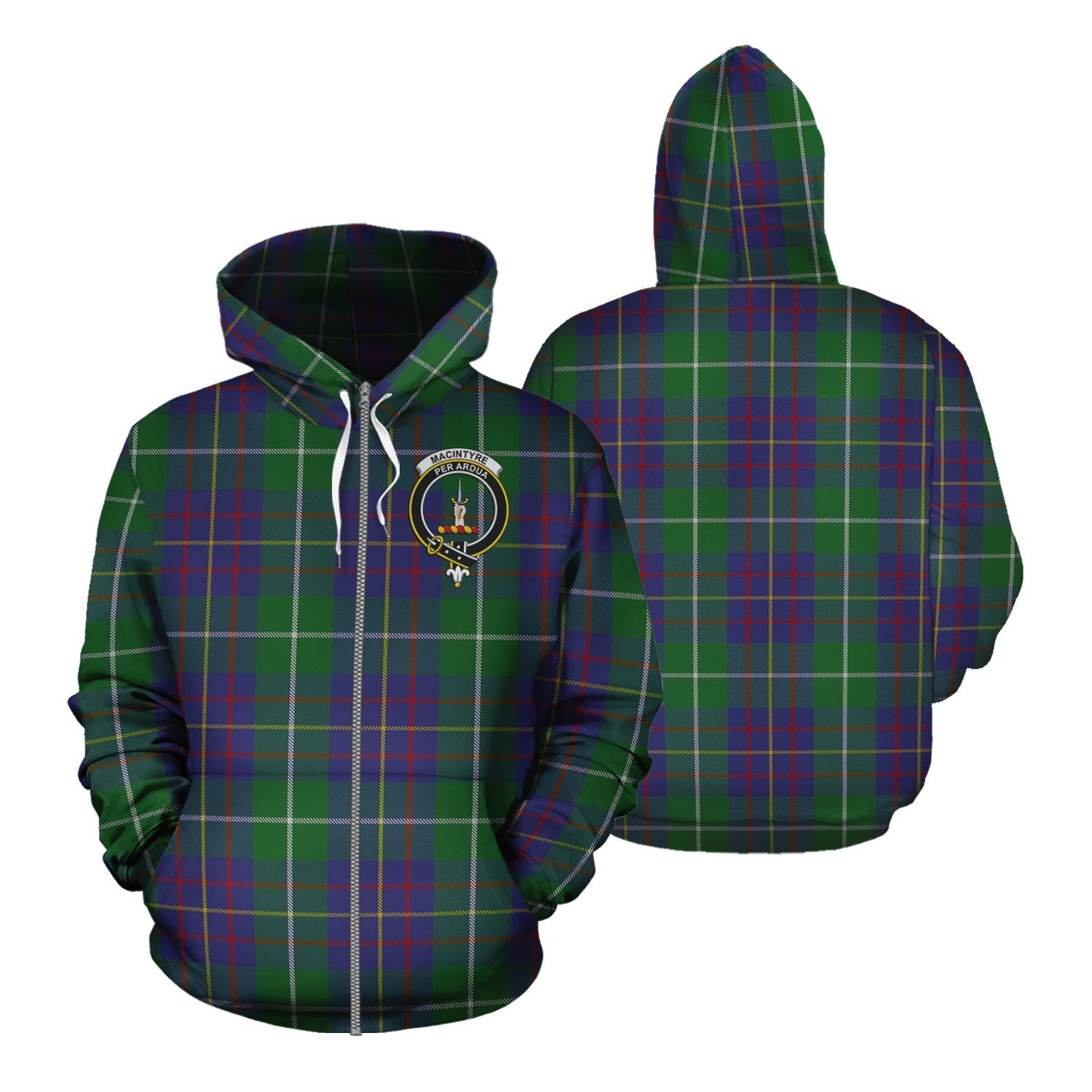 Printivon Macintyre Inglis Tartan Hoodie