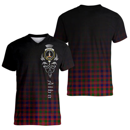 Printivon MacIntyre Modern Tartan Crest Alba Celtic T Shirt