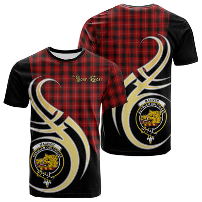 Printivon MacIver Tartan Crest Believe In Me T Shirt