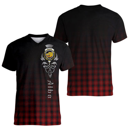 Printivon MacIver Tartan Crest Alba Celtic T Shirt