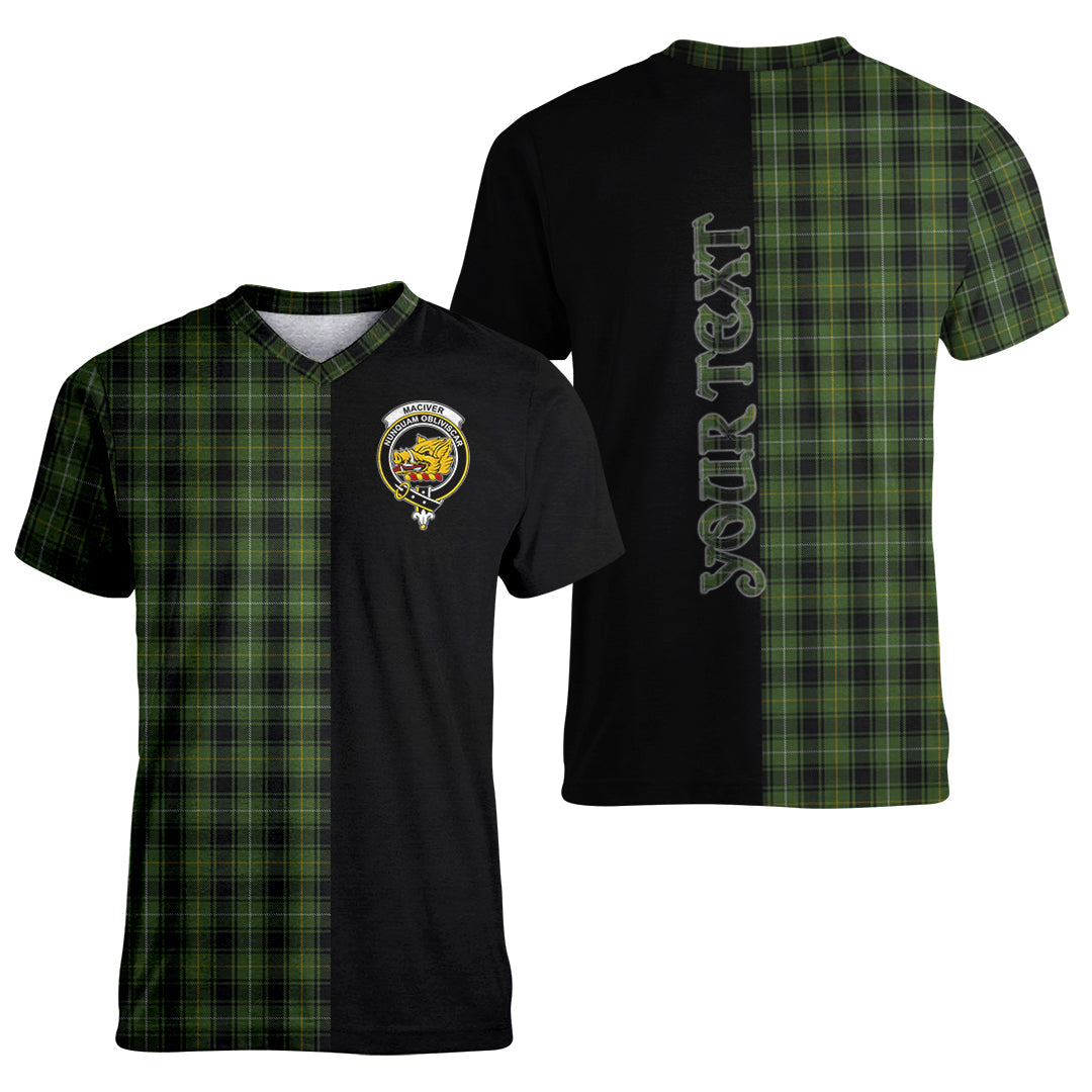 Printivon MacIver Hunting Tartan Personalize Half T shirt