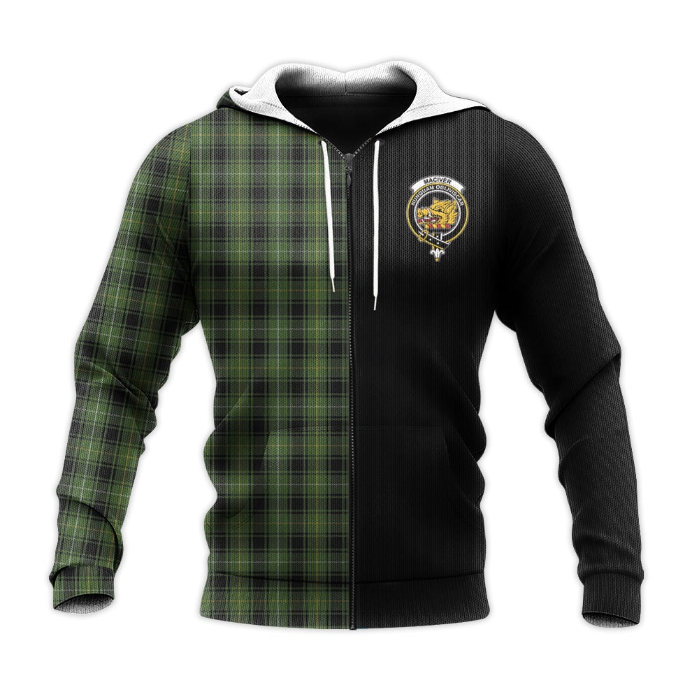 Printivon Maciver Hunting Tartan Personalize Half Hoodie