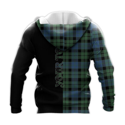 Printivon Mackay Ancient Tartan Personalize Half Hoodie