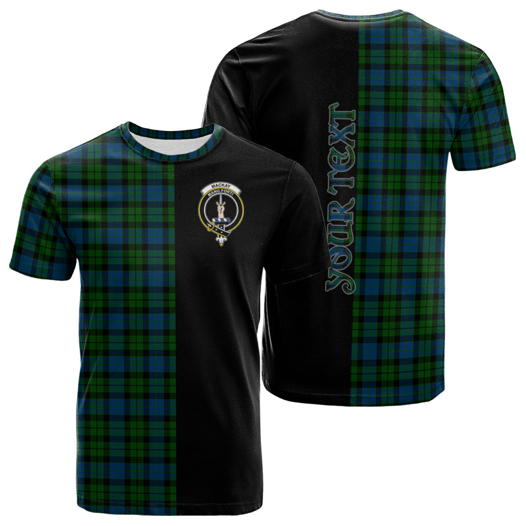 Printivon MacKay Modern Tartan Personalize Half T shirt