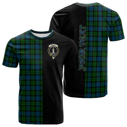 Printivon MacKay Modern Tartan Personalize Half T shirt