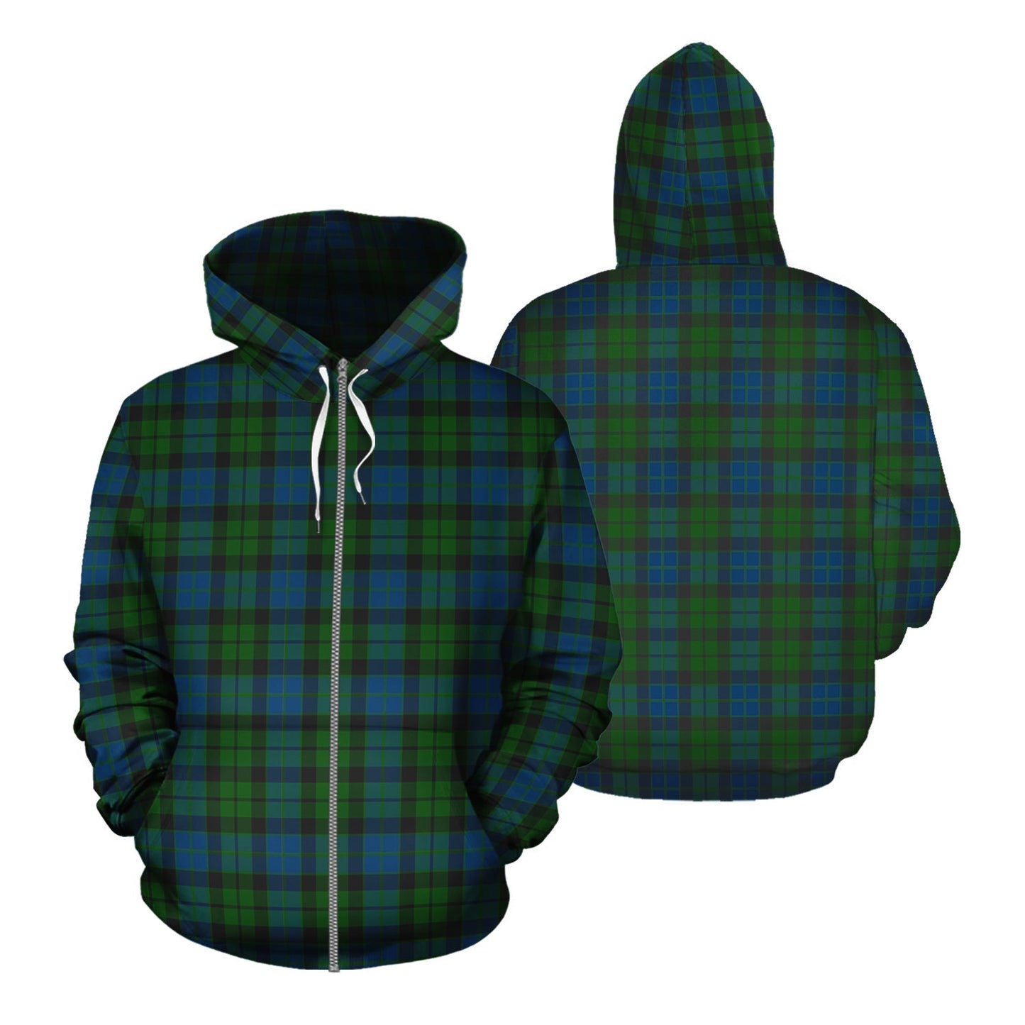 Printivon Mackay Modern Tartan Hoodie