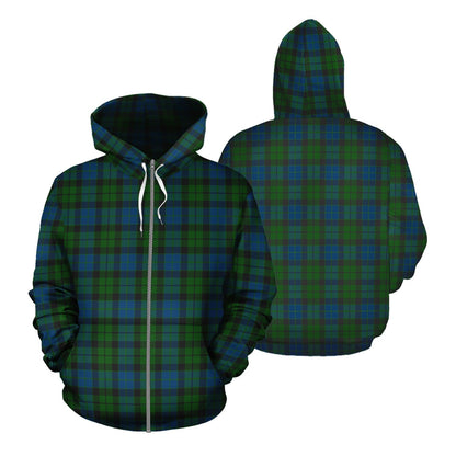 Printivon Mackay Modern Tartan Hoodie