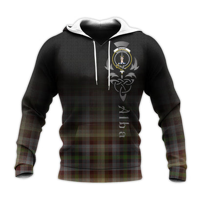Printivon Mackay Of Strathnaver Tartan Crest Alba Celtic Hoodie