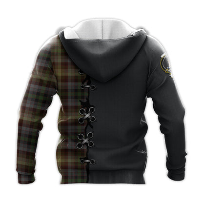 Printivon Mackay Of Strathnaver Tartan Hoodie Lion Rampant And Celtic Thistle Style