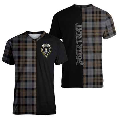 Printivon MacKay Weathered Tartan Personalize Half T shirt