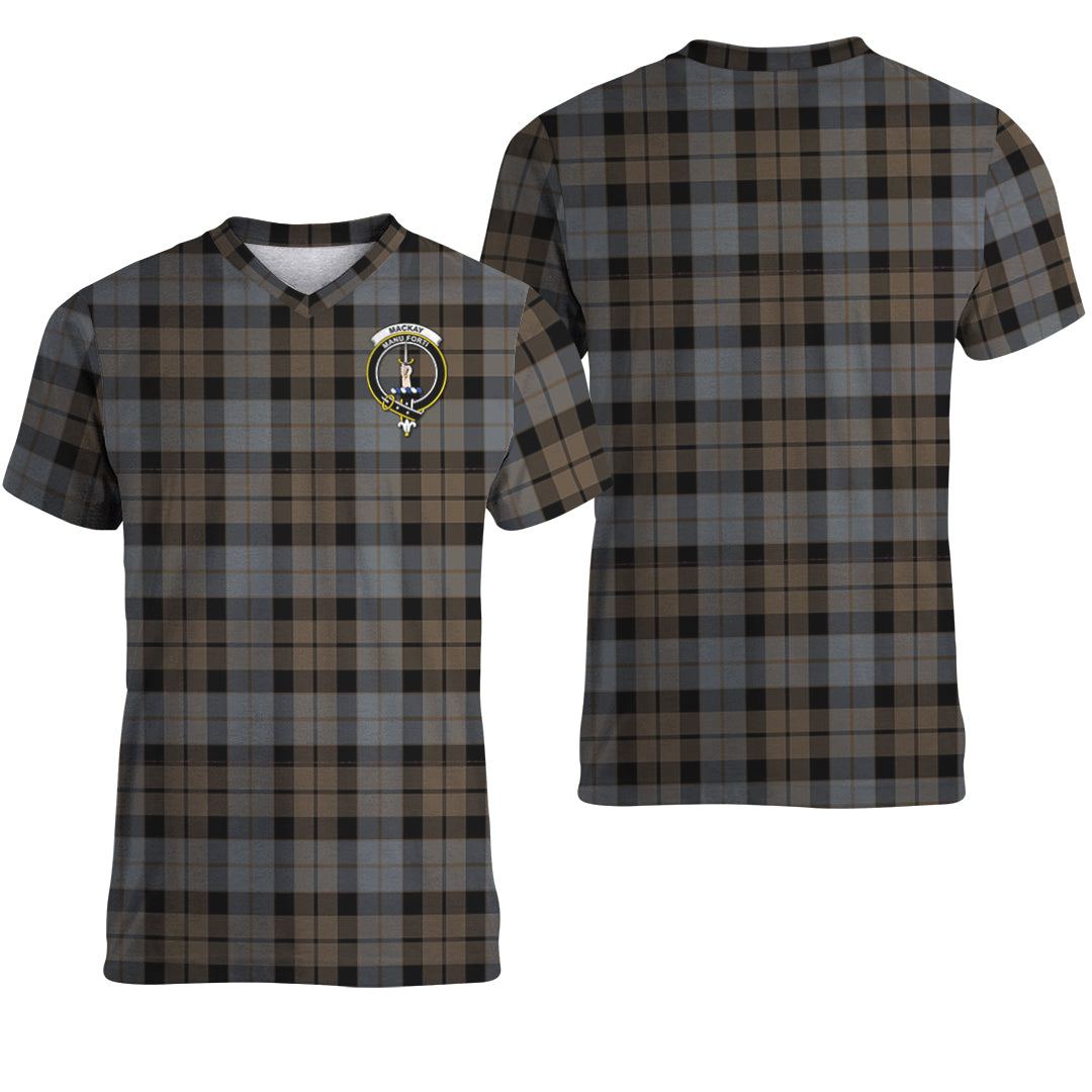 Printivon MacKay Weathered Tartan T Shirt