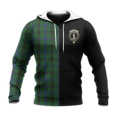 Printivon Mackendrick Tartan Personalize Half Hoodie