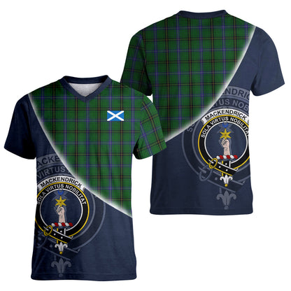 Printivon MacKendrick Tartan Scottish Crest T Shirt