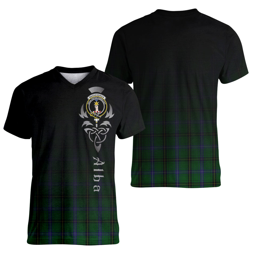 Printivon MacKendrick Tartan Crest Alba Celtic T Shirt
