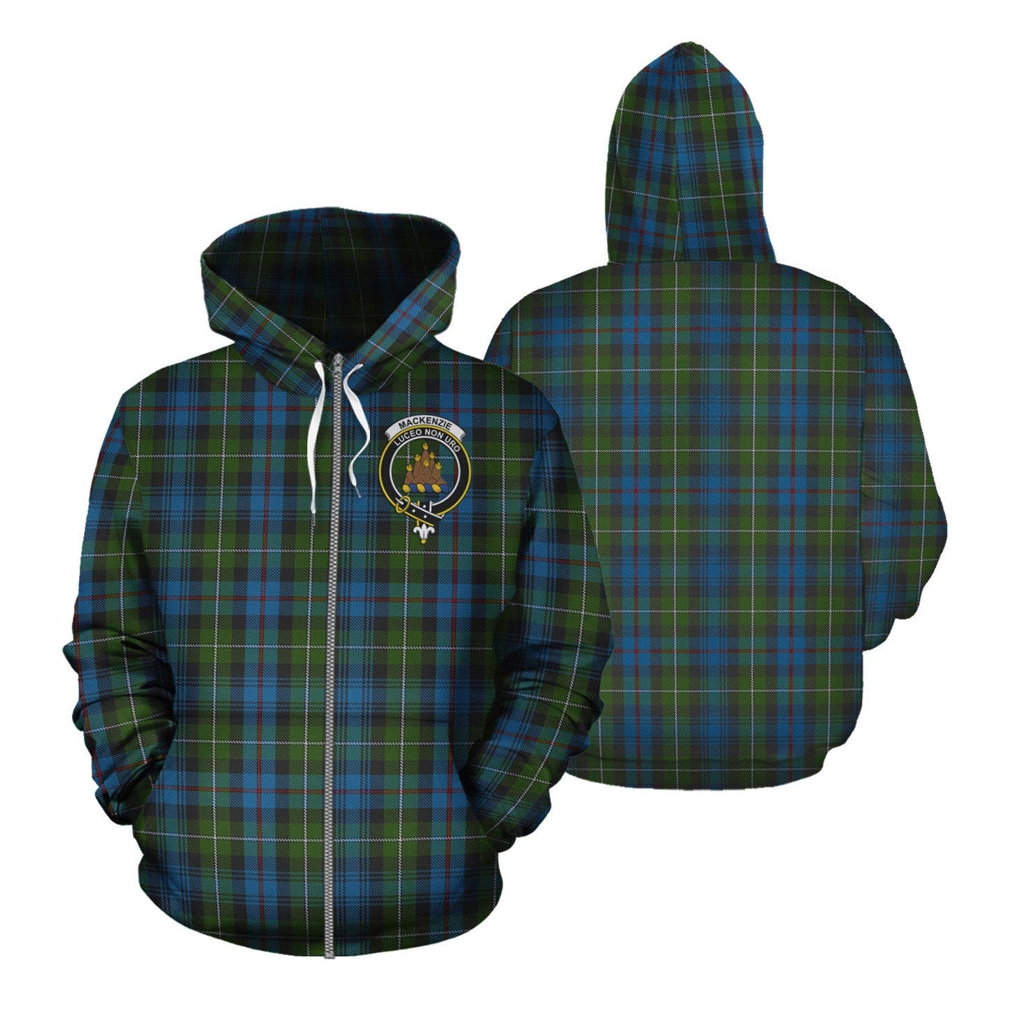 Printivon Mackenzie Tartan Hoodie