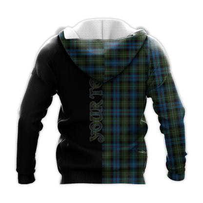 Printivon Mackenzie Tartan Personalize Half Hoodie