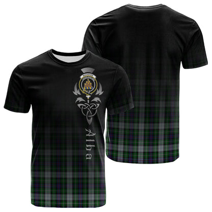 Printivon MacKenzie Dress Tartan Crest Alba Celtic T Shirt