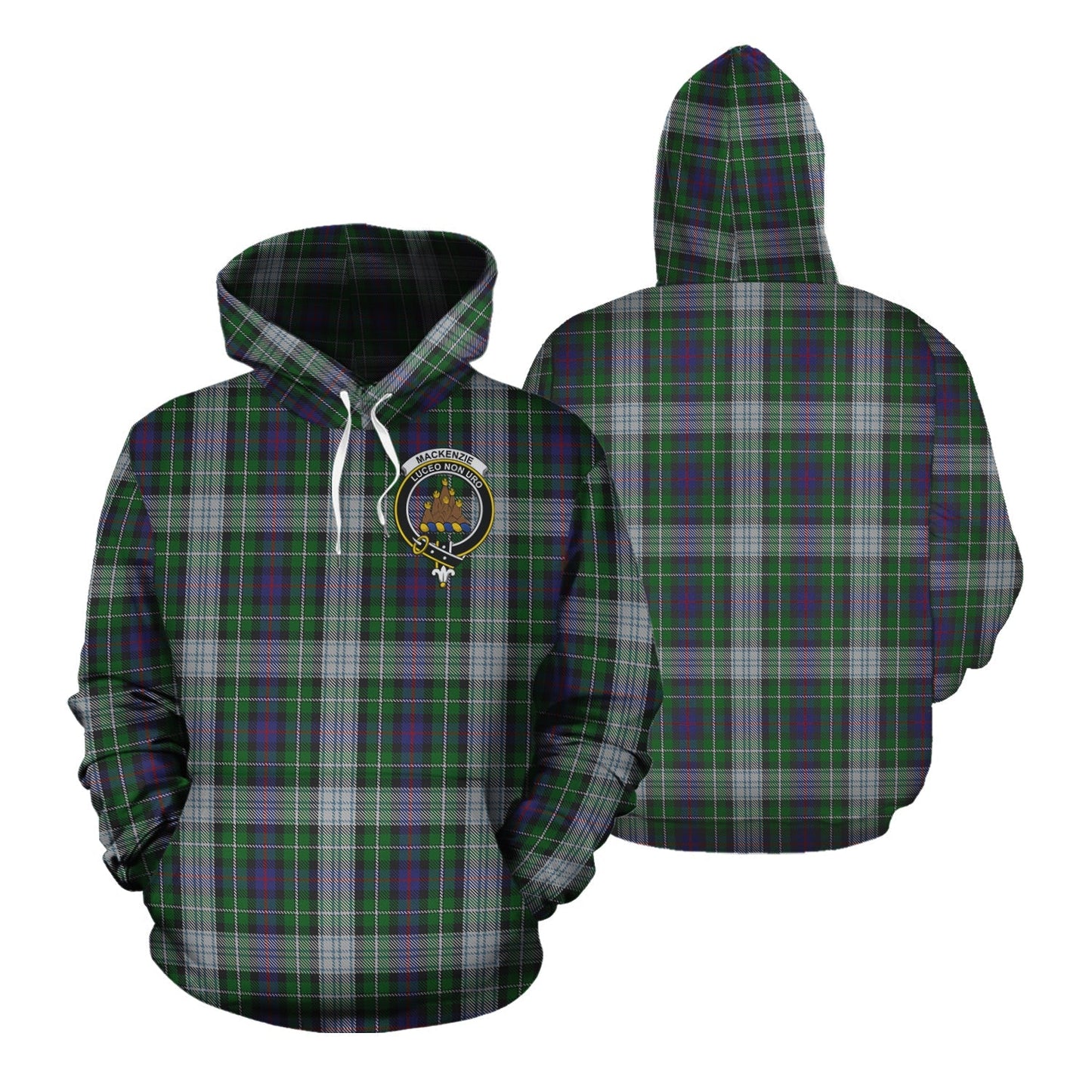 Printivon Mackenzie Dress Tartan Hoodie