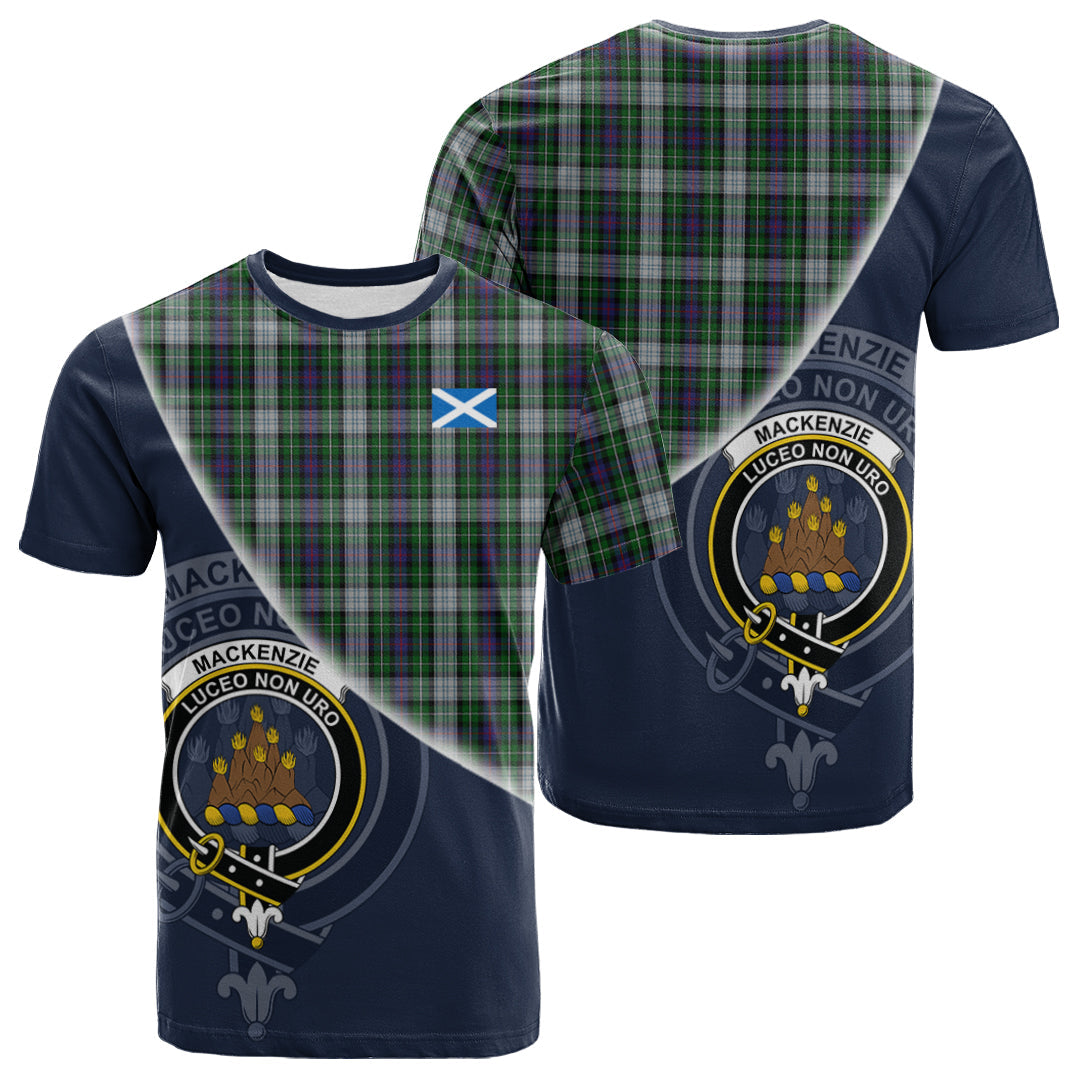 Printivon MacKenzie Dress Tartan Scottish Crest T Shirt