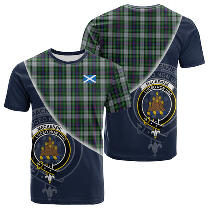 Printivon MacKenzie Dress Tartan Scottish Crest T Shirt