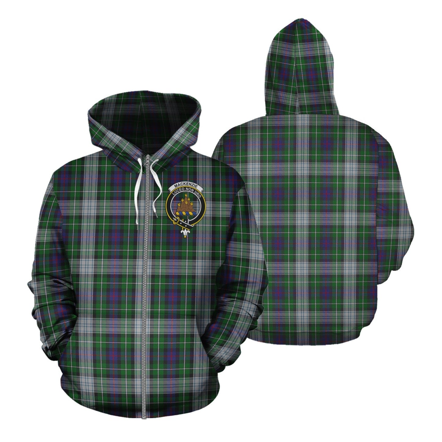 Printivon Mackenzie Dress Tartan Hoodie