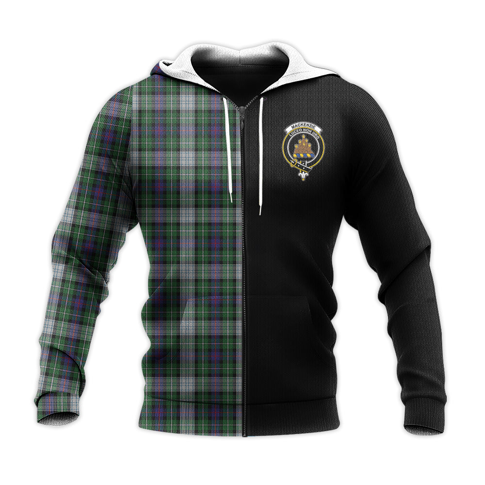 Printivon Mackenzie Dress Tartan Personalize Half Hoodie