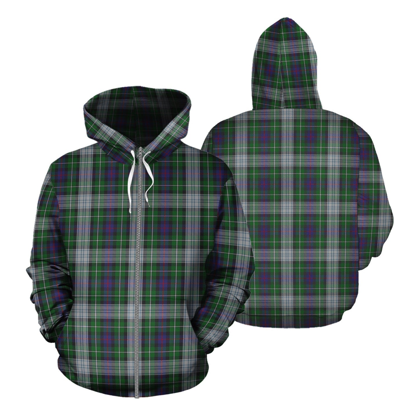 Printivon Mackenzie Dress Tartan Hoodie