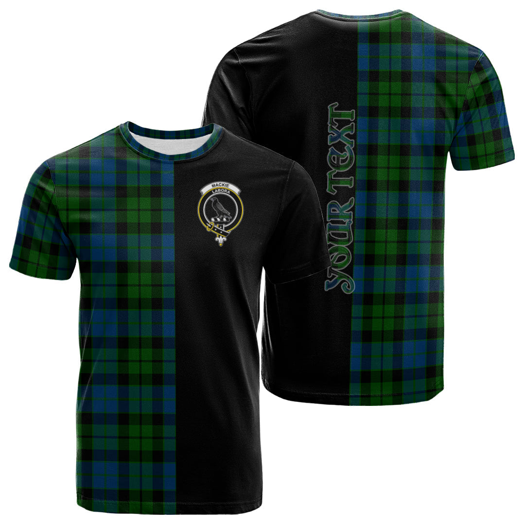 Printivon MacKie Tartan Personalize Half T shirt