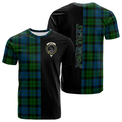 Printivon MacKie Tartan Personalize Half T shirt