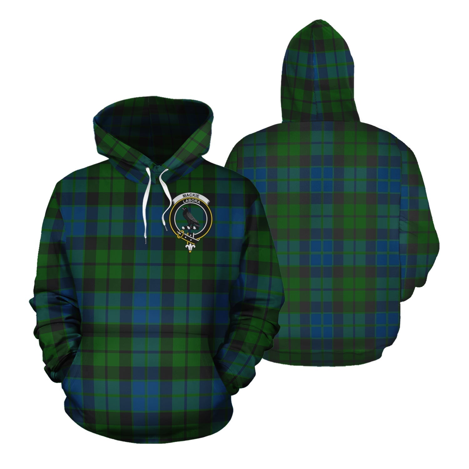 Printivon Mackie Tartan Hoodie
