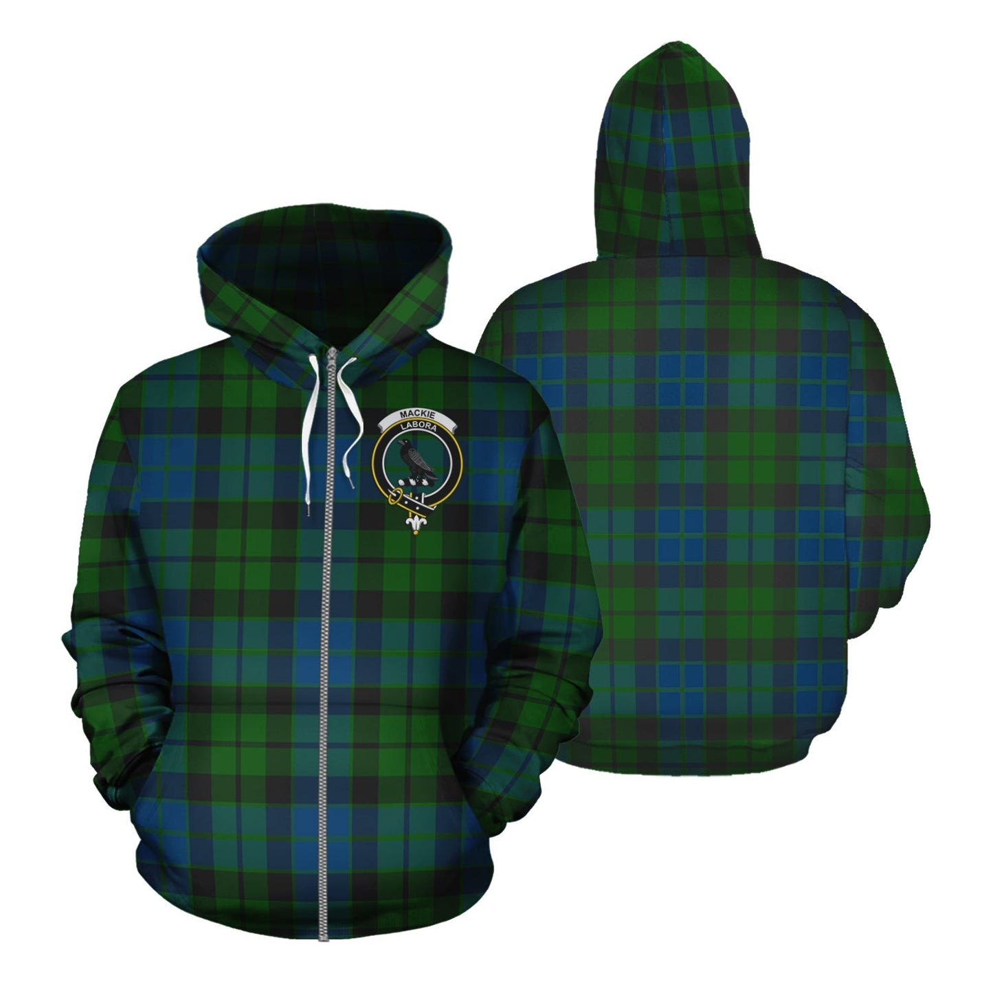 Printivon Mackie Tartan Hoodie