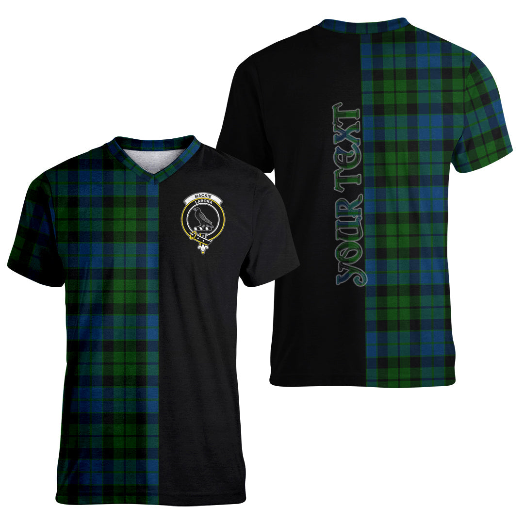 Printivon MacKie Tartan Personalize Half T shirt