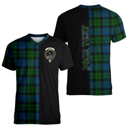 Printivon MacKie Tartan Personalize Half T shirt