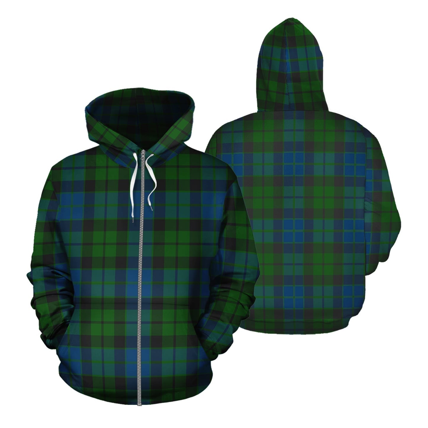 Printivon Mackie Tartan Hoodie