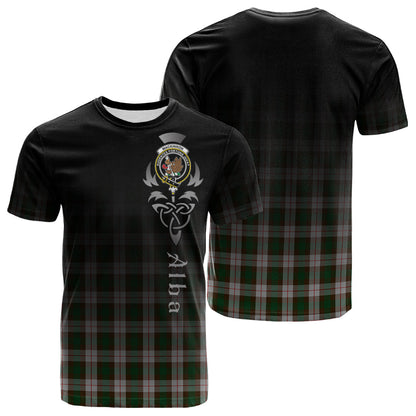 Printivon MacKinnon Dress Tartan Crest Alba Celtic T Shirt