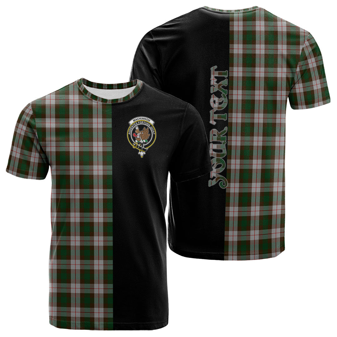 Printivon MacKinnon Dress Tartan Personalize Half T shirt
