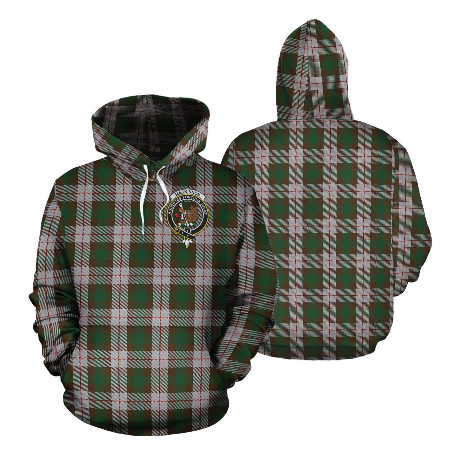 Printivon Mackinnon Dress Tartan Hoodie